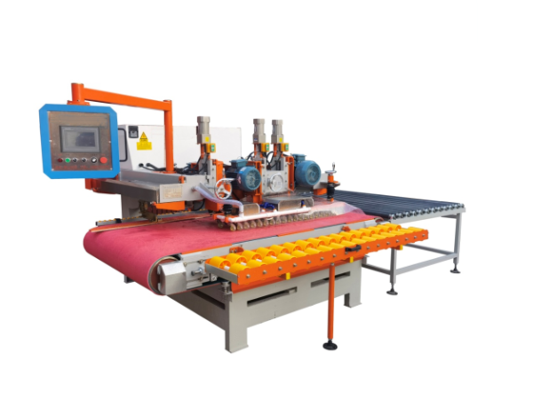 Machine de Découpe CNC Triple-Lame Modèle 2400 1800 1200 pour Dalles en Pierre Frittée