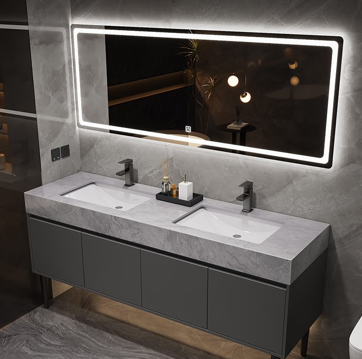 Smooth precise edge cut by a CNC Bridge Saw