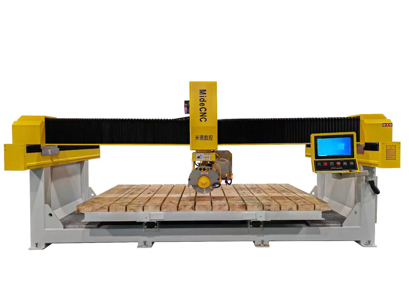 4-Axis Bridge Cutting CNC Machine (4+1)
