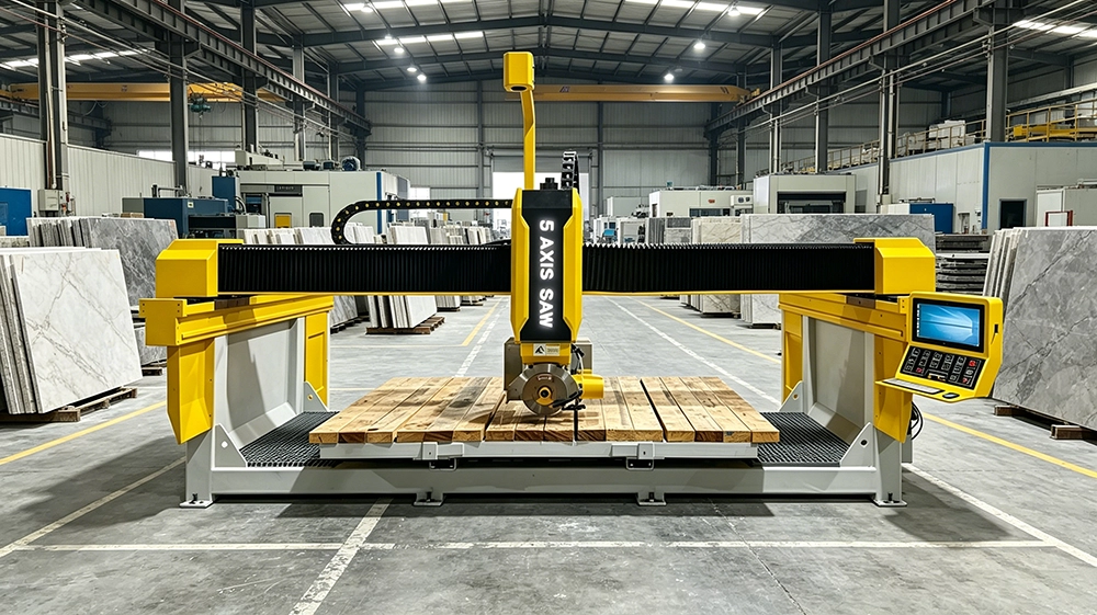 CNC Bridge Saw Machine