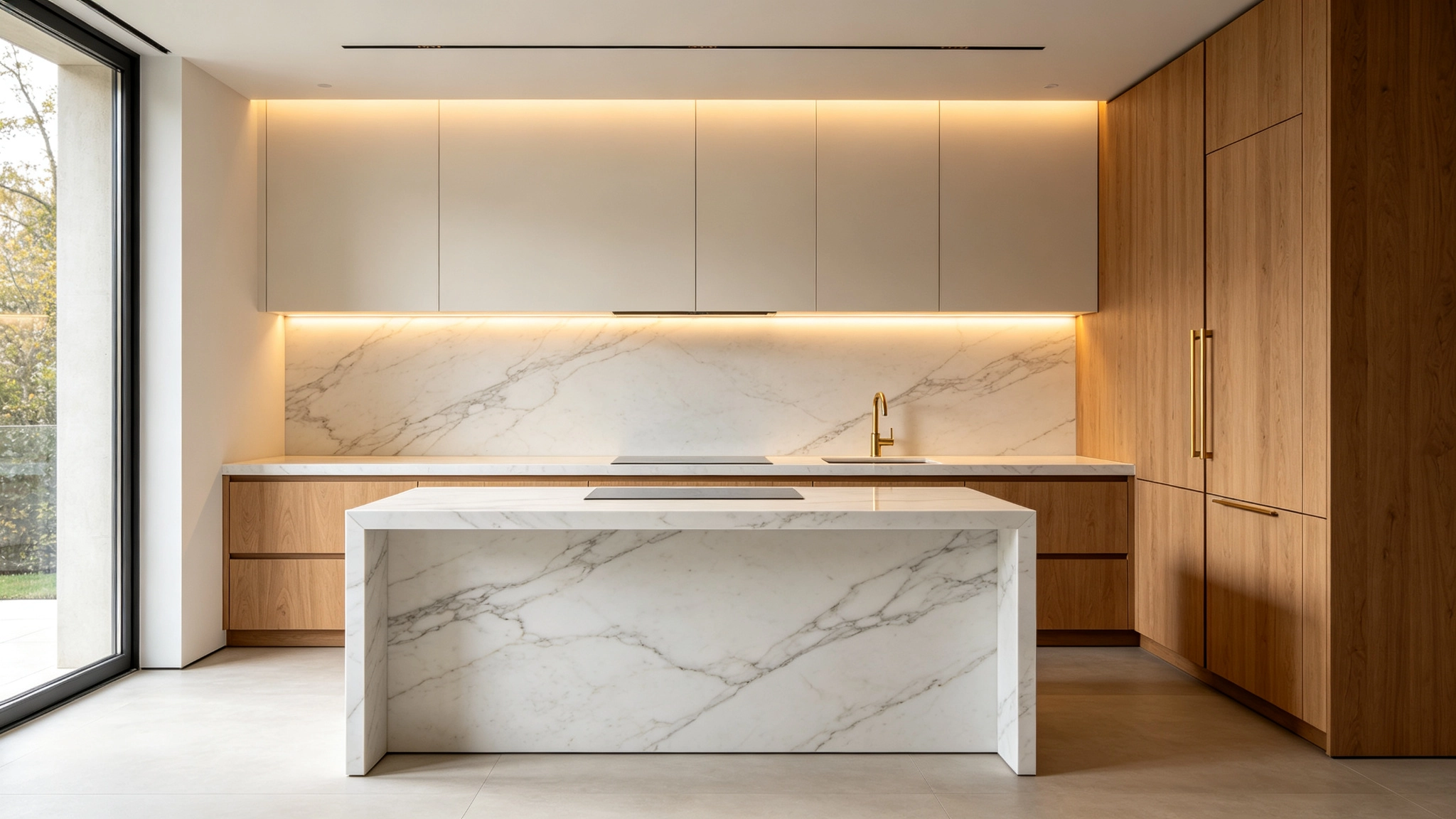 Finished luxury kitchen